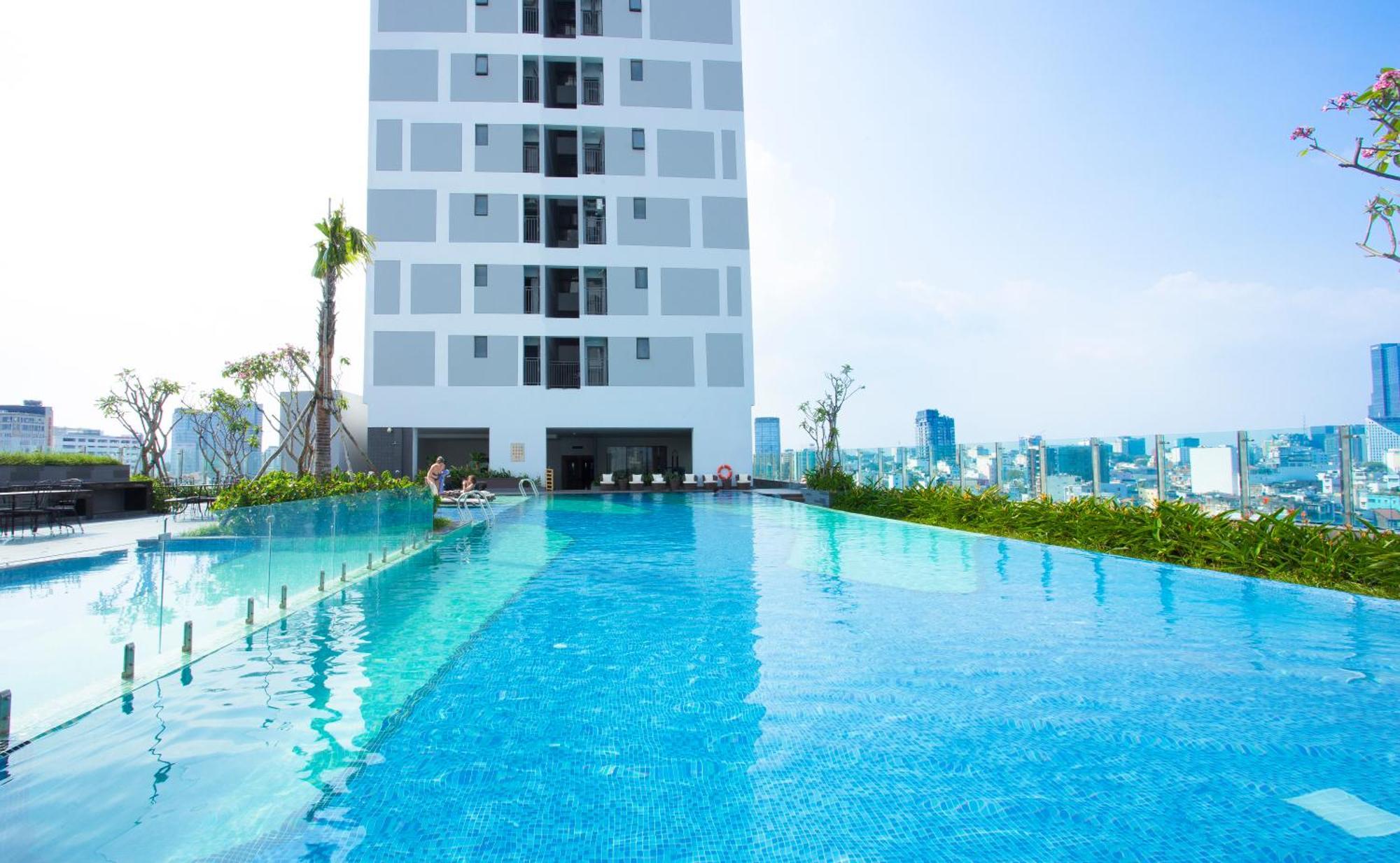 Aloha Saigon Apartment - Rivergate Residence Ho Chi Minh-stad Buitenkant foto