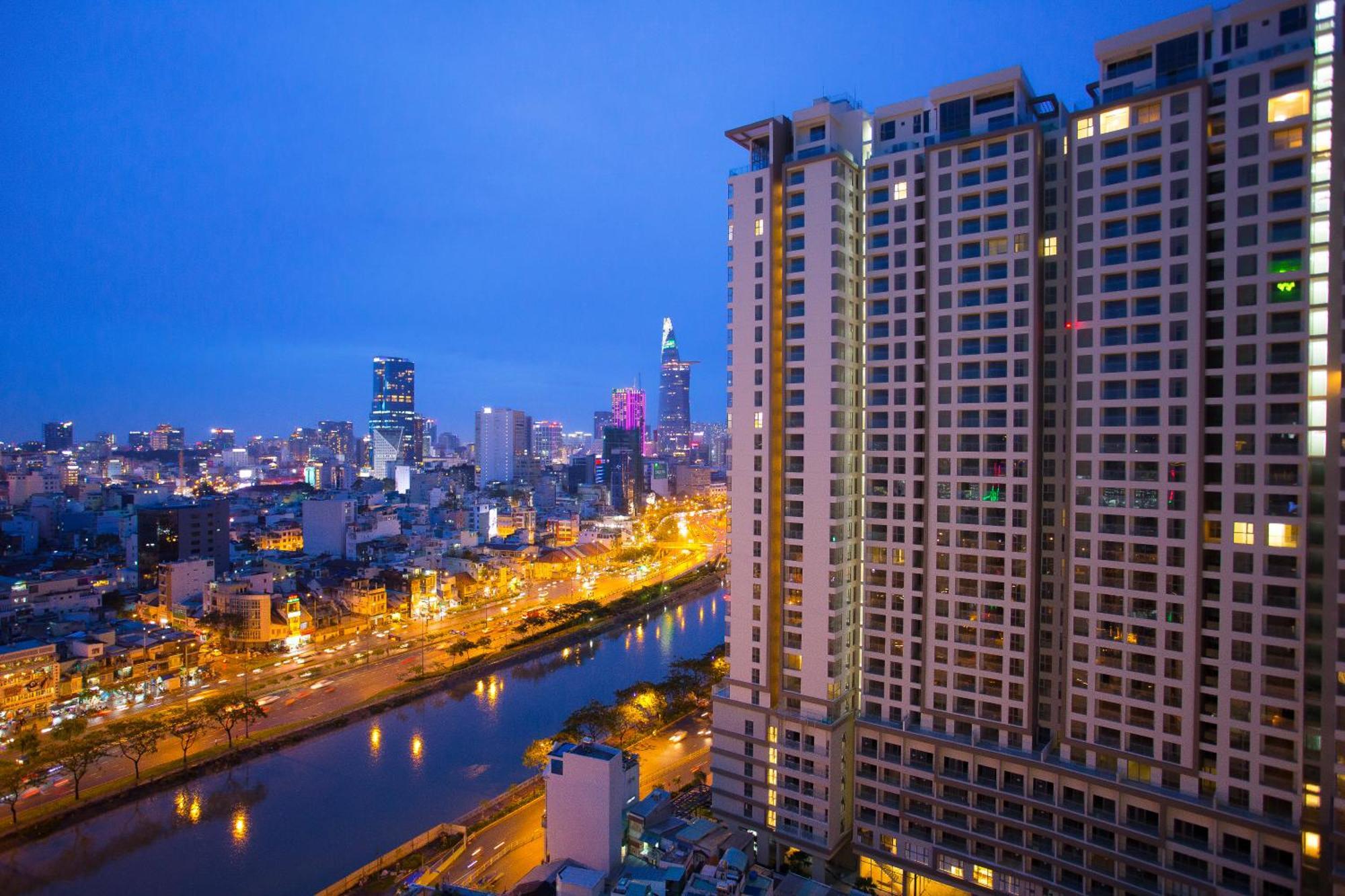 Aloha Saigon Apartment - Rivergate Residence Ho Chi Minh-stad Buitenkant foto