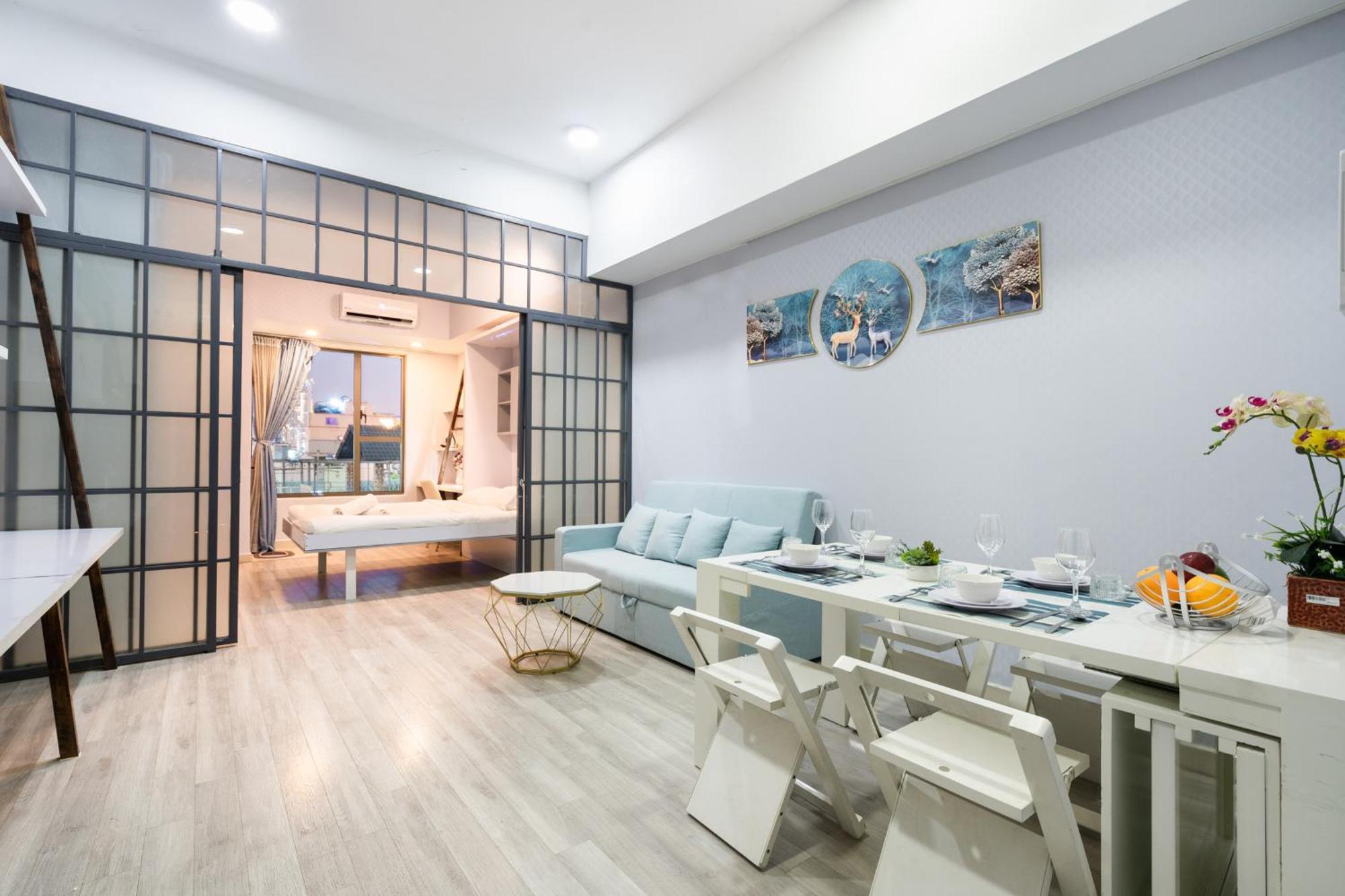 Aloha Saigon Apartment - Rivergate Residence Ho Chi Minh-stad Buitenkant foto